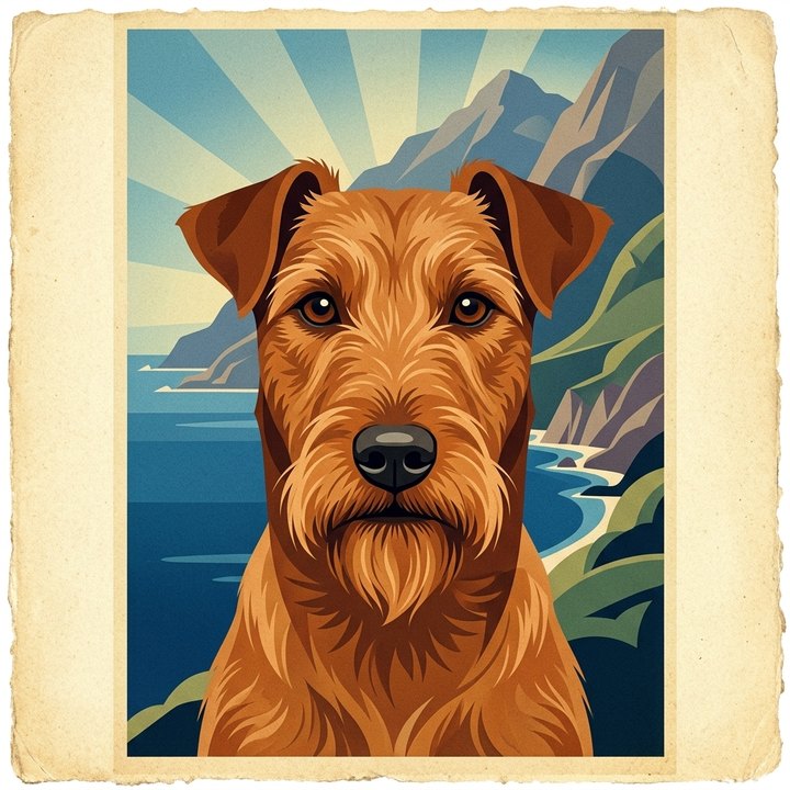 Vintage-Plakat – Beispiel